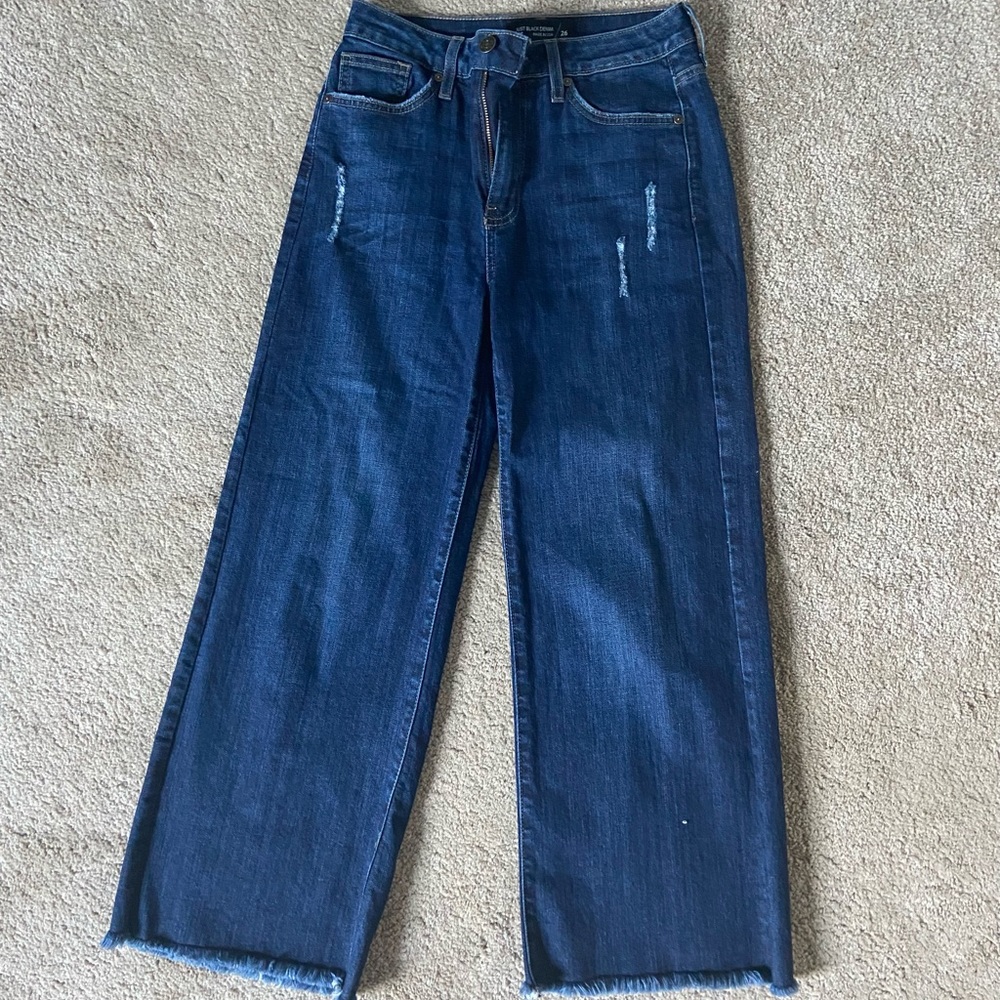 Just Black Denim Wide Leg Jeans